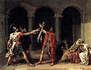 Jacques-Louis David Oath of the Horatii France oil painting reproduction